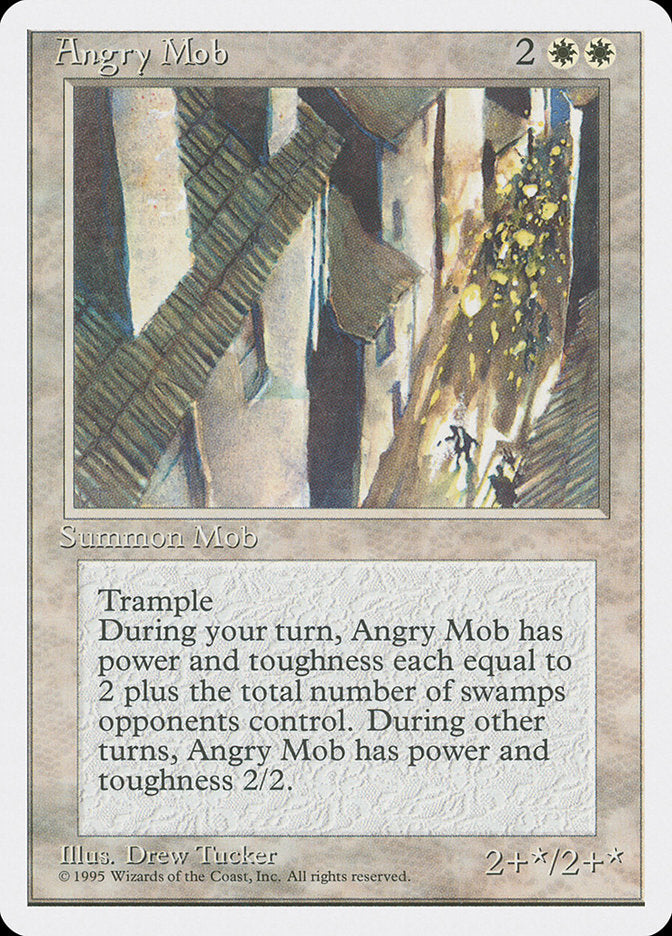 Angry Mob [Fourth Edition] | Boutique FDB TCG