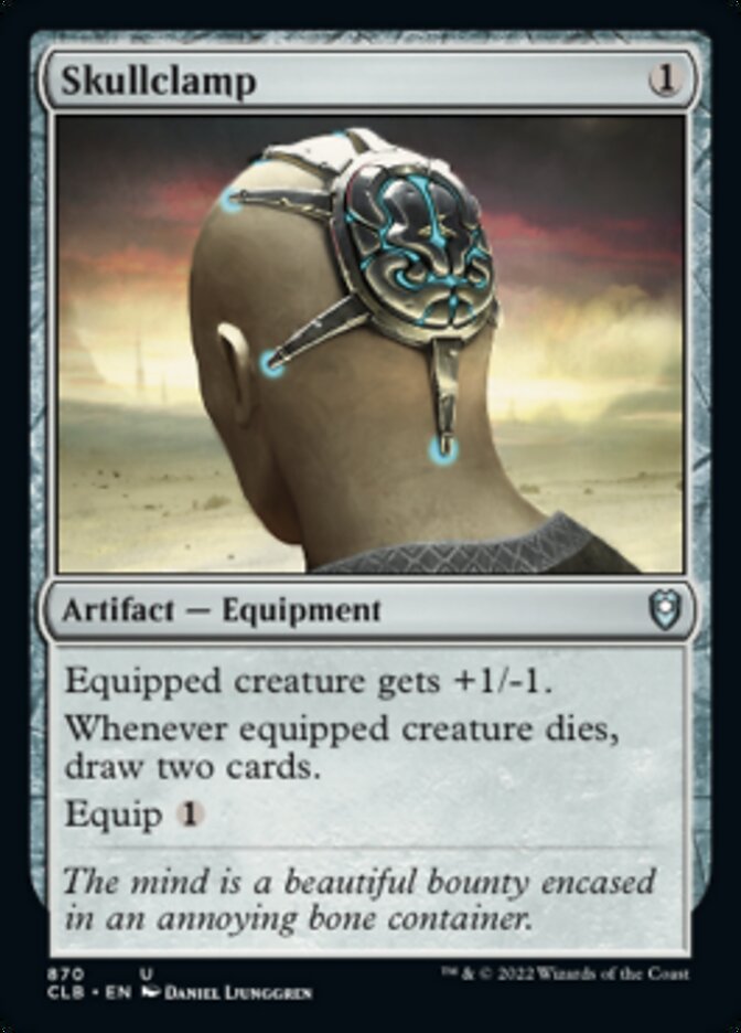 Skullclamp [Commander Legends: Battle for Baldur's Gate] | Boutique FDB TCG