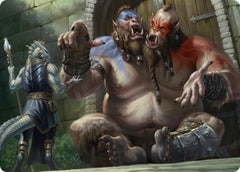 Ettin Art Card [Dungeons & Dragons: Adventures in the Forgotten Realms Art Series] | Boutique FDB TCG