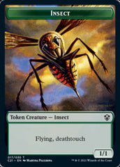 Beast (011) // Insect Double-Sided Token [Commander 2021 Tokens] | Boutique FDB TCG