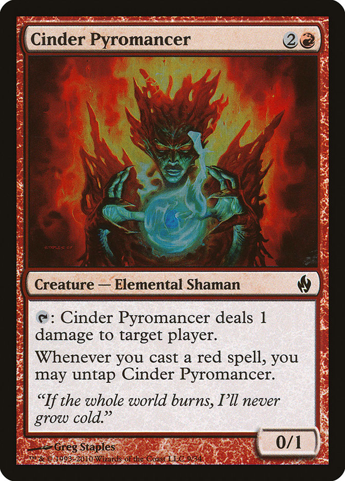 Cinder Pyromancer [Premium Deck Series: Fire and Lightning] | Boutique FDB TCG