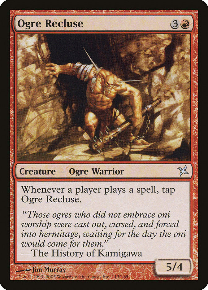 Ogre Recluse [Betrayers of Kamigawa] | Boutique FDB TCG