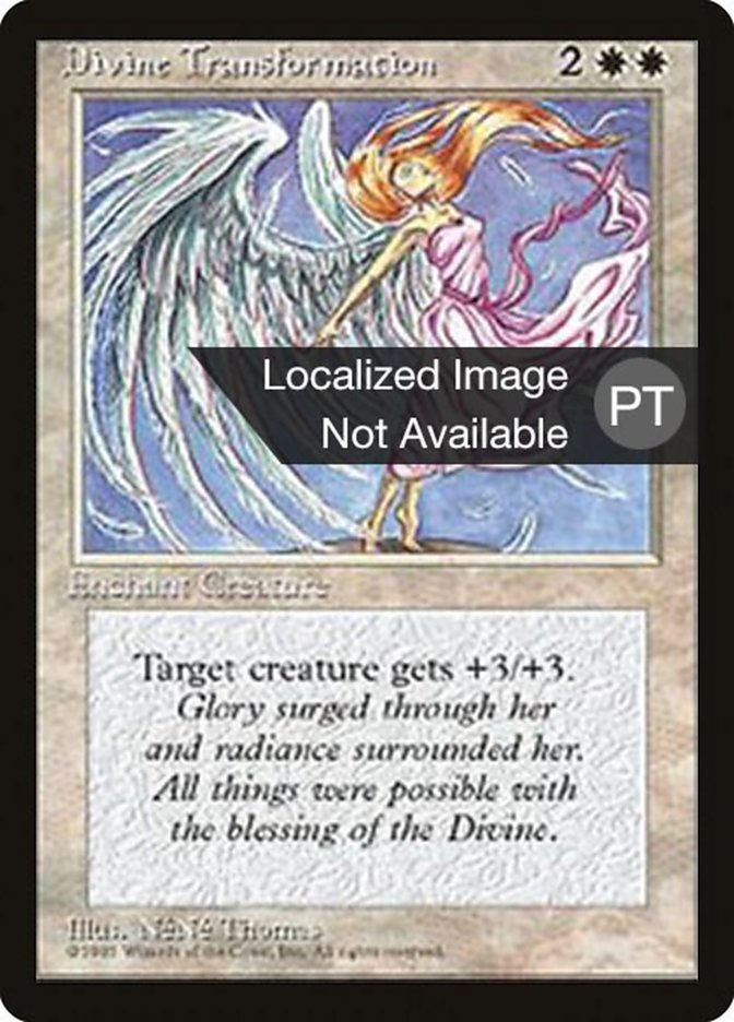 Divine Transformation [Fourth Edition (Foreign Black Border)] | Boutique FDB TCG