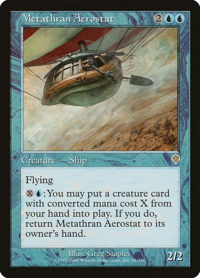 Metathran Aerostat [Invasion] | Boutique FDB TCG