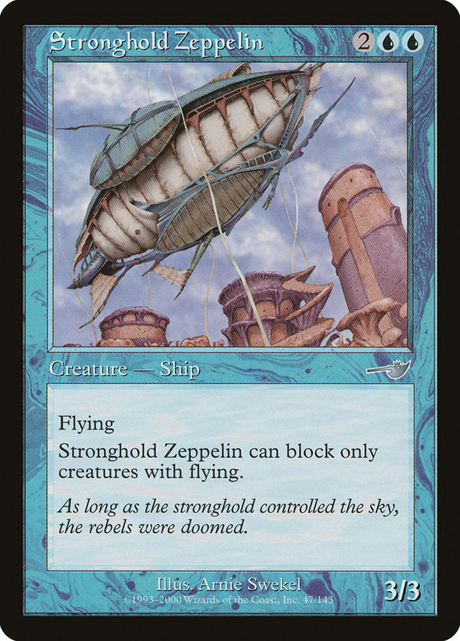 Stronghold Zeppelin [Nemesis] | Boutique FDB TCG