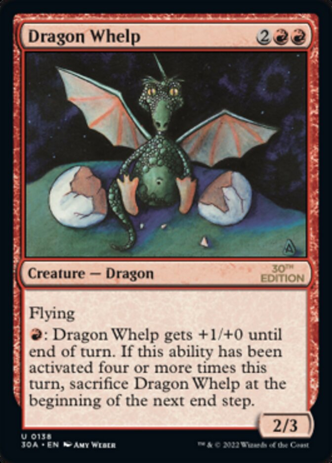 Dragon Whelp [30th Anniversary Edition] | Boutique FDB TCG