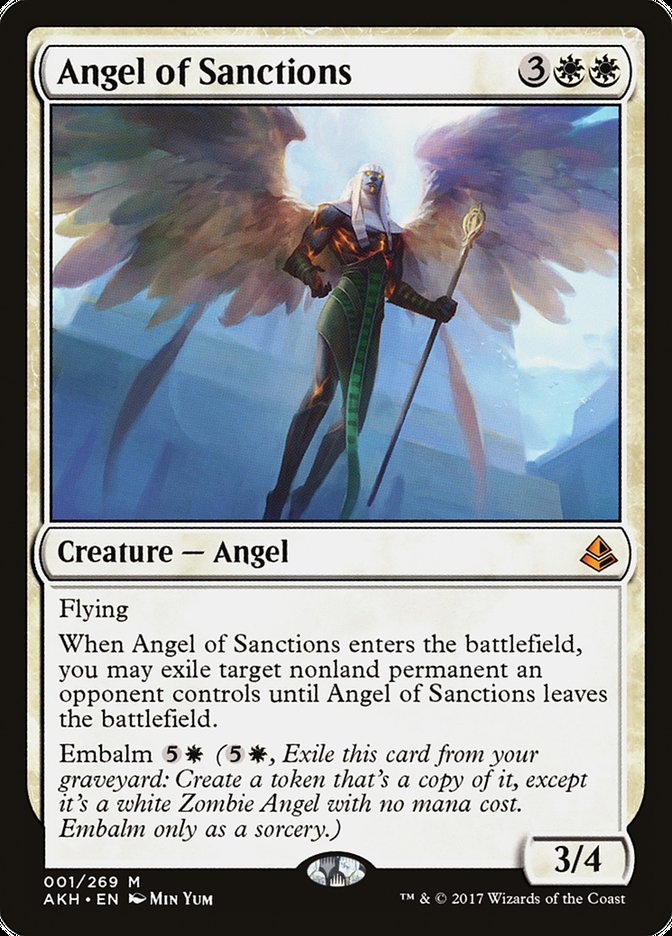 Angel of Sanctions [Amonkhet] | Boutique FDB TCG
