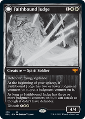 Faithbound Judge // Sinner's Judgment [Innistrad: Double Feature] | Boutique FDB TCG