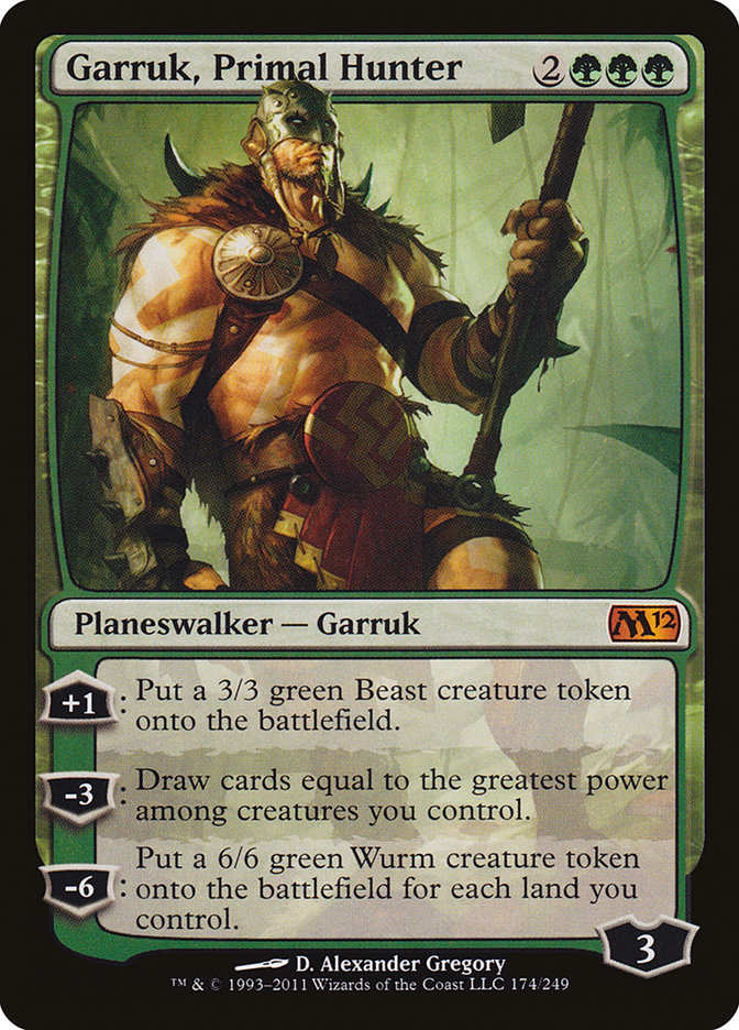 Garruk, Primal Hunter [Magic 2012] | Boutique FDB TCG