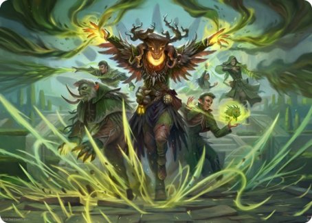 Witherbloom Command Art Card [Strixhaven: School of Mages Art Series] | Boutique FDB TCG