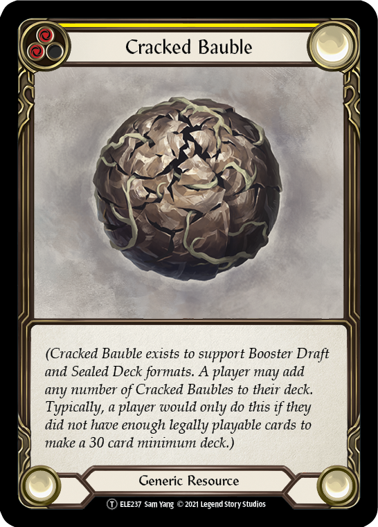 Cracked Bauble [U-ELE237] (Tales of Aria Unlimited)  Unlimited Normal | Boutique FDB TCG