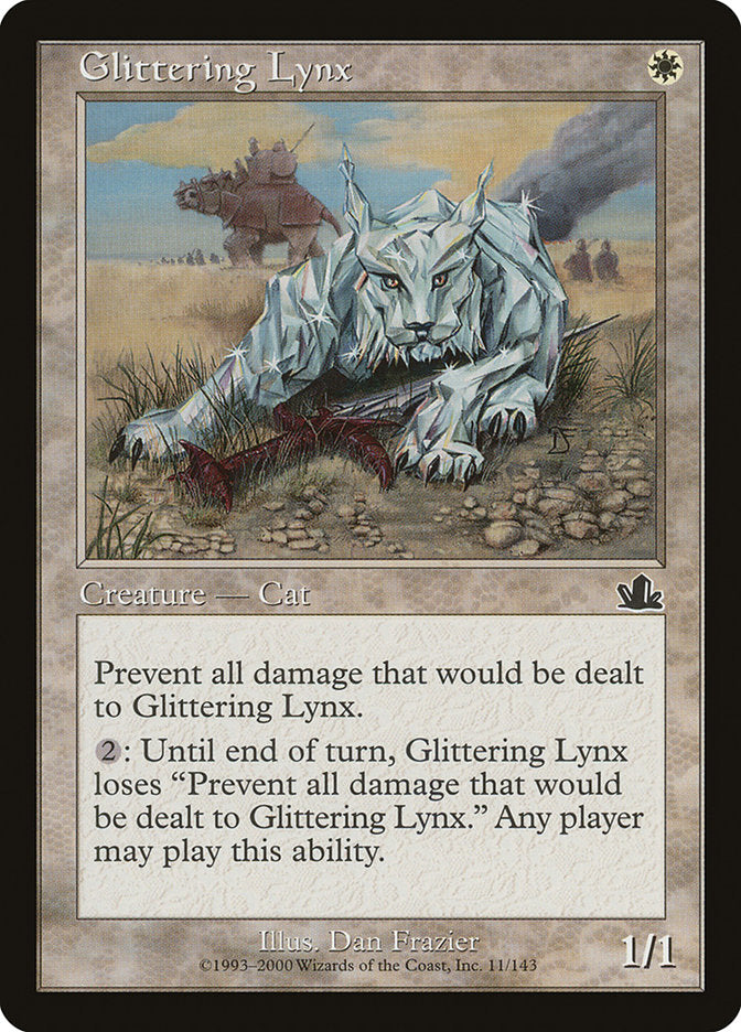 Glittering Lynx [Prophecy] | Boutique FDB TCG