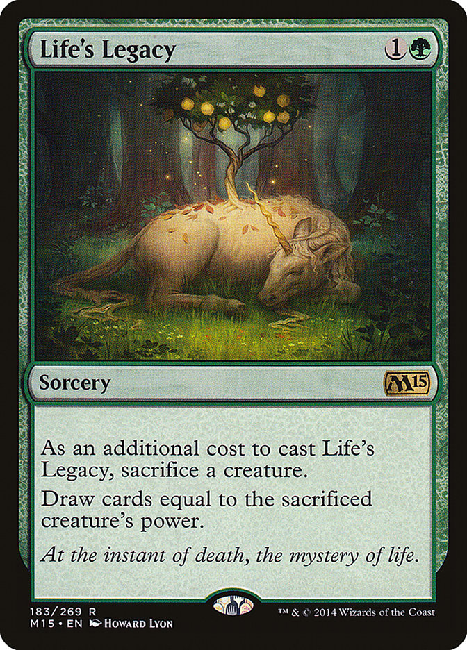 Life's Legacy [Magic 2015] | Boutique FDB TCG