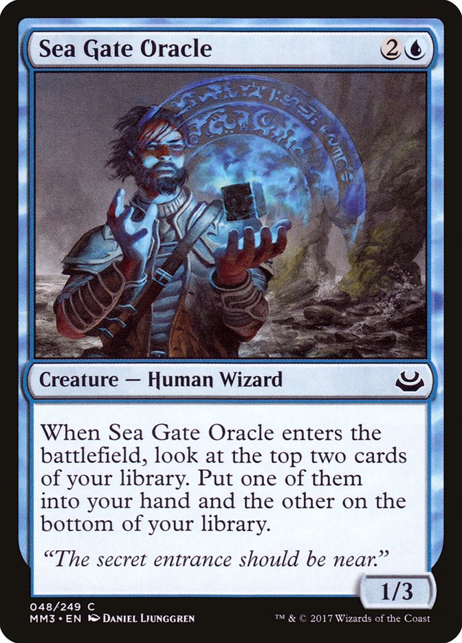 Sea Gate Oracle [Modern Masters 2017] | Boutique FDB TCG