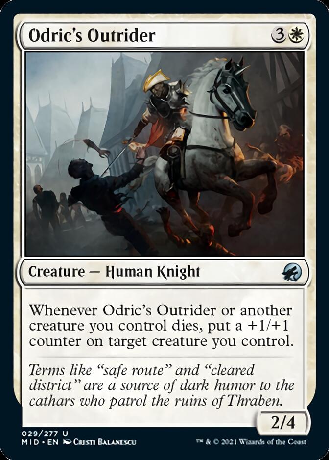 Odric's Outrider [Innistrad: Midnight Hunt] | Boutique FDB TCG