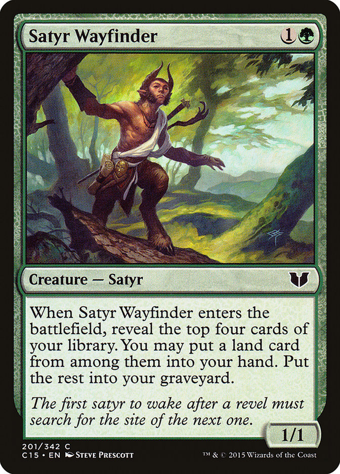 Satyr Wayfinder [Commander 2015] | Boutique FDB TCG