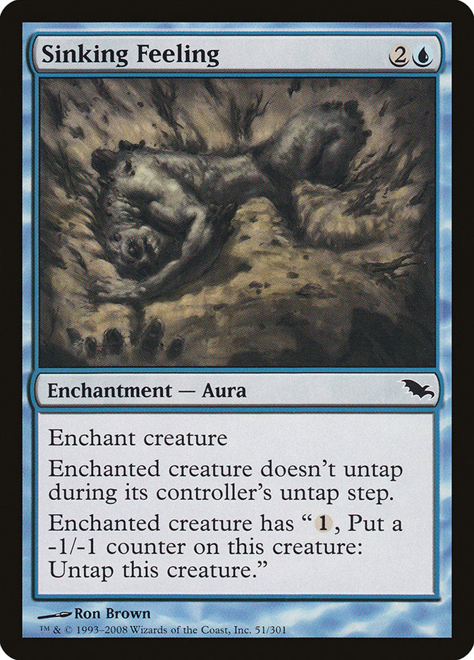Sinking Feeling [Shadowmoor] | Boutique FDB TCG