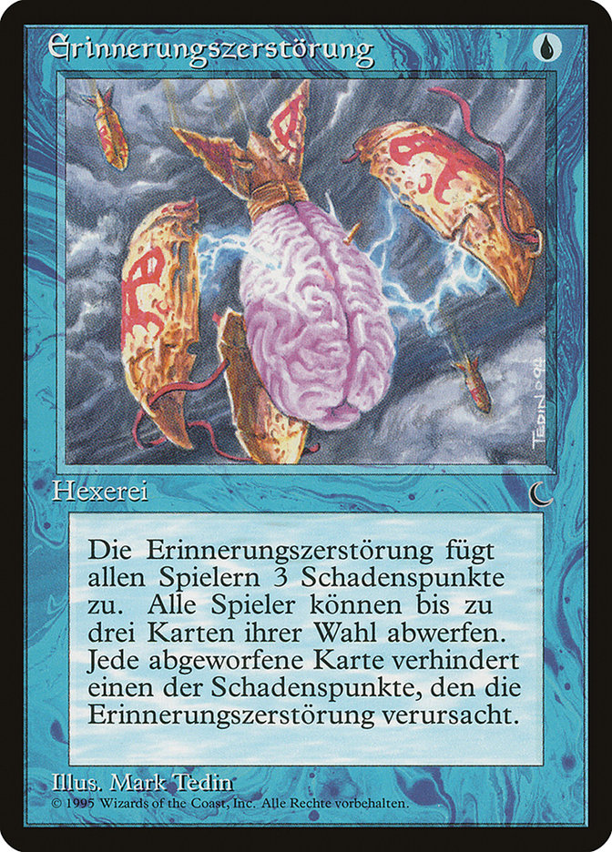 Mind Bomb (German) - "Erinnerungszerstorung" [Renaissance] | Boutique FDB TCG