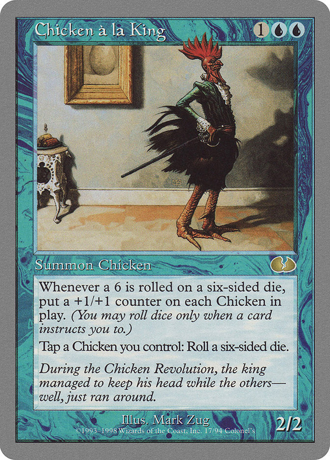 Chicken a la King [Unglued] | Boutique FDB TCG