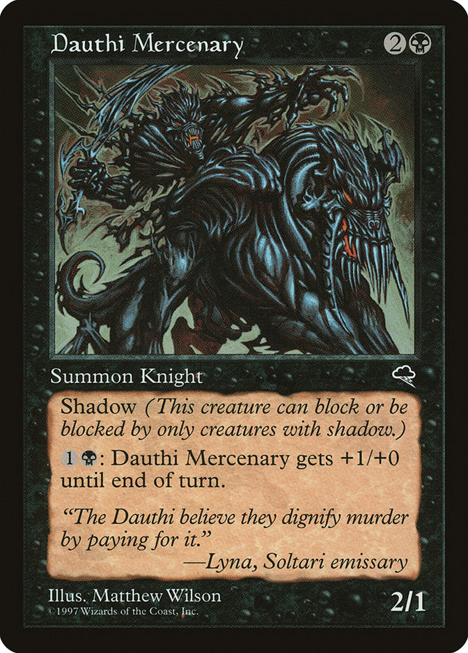 Dauthi Mercenary [Tempest] | Boutique FDB TCG