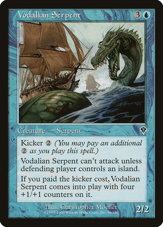 Vodalian Serpent [Invasion] | Boutique FDB TCG