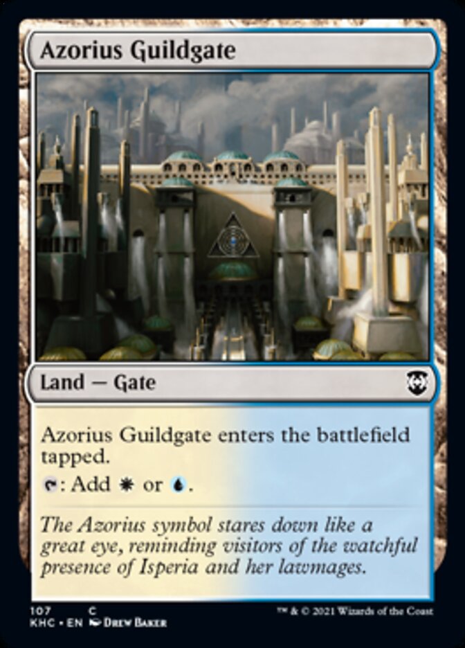 Azorius Guildgate [Kaldheim Commander] | Boutique FDB TCG