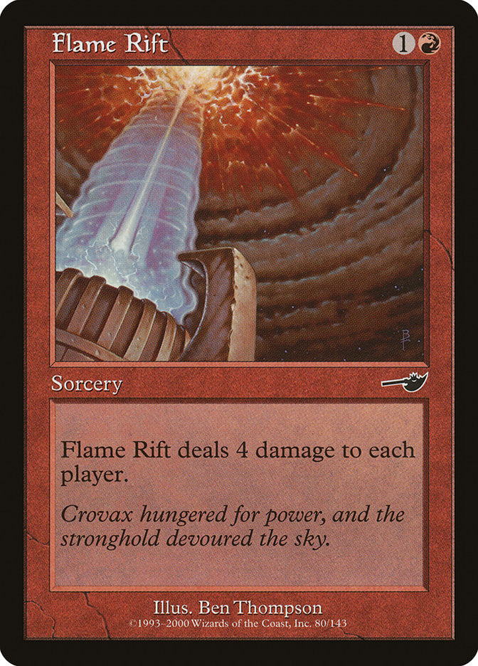 Flame Rift [Nemesis] | Boutique FDB TCG