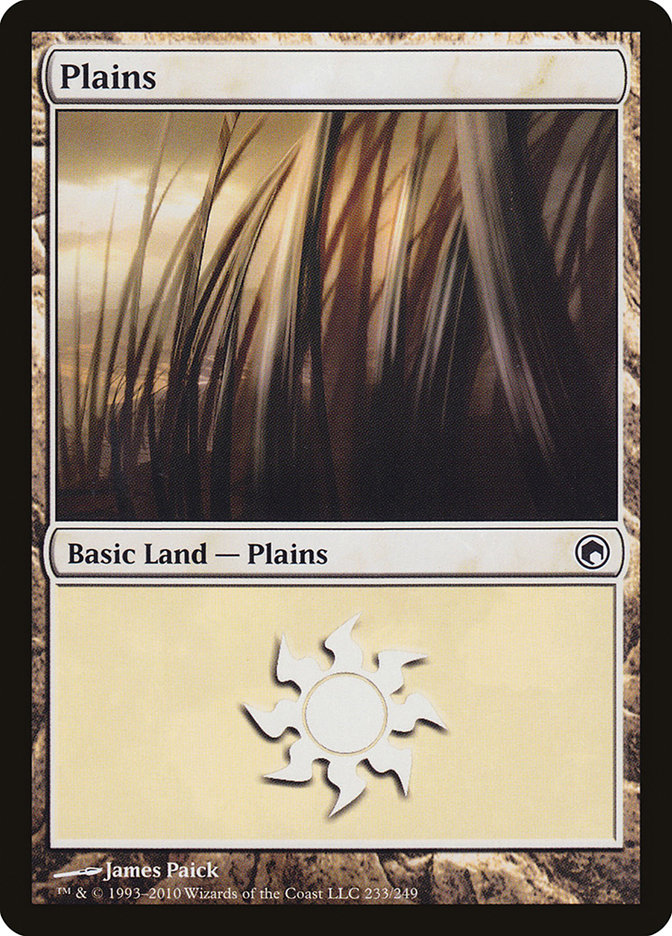 Plains (233) [Scars of Mirrodin] | Boutique FDB TCG