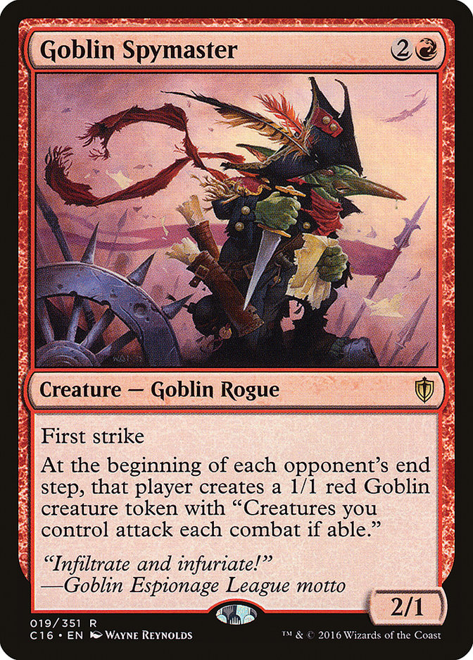 Goblin Spymaster [Commander 2016] | Boutique FDB TCG