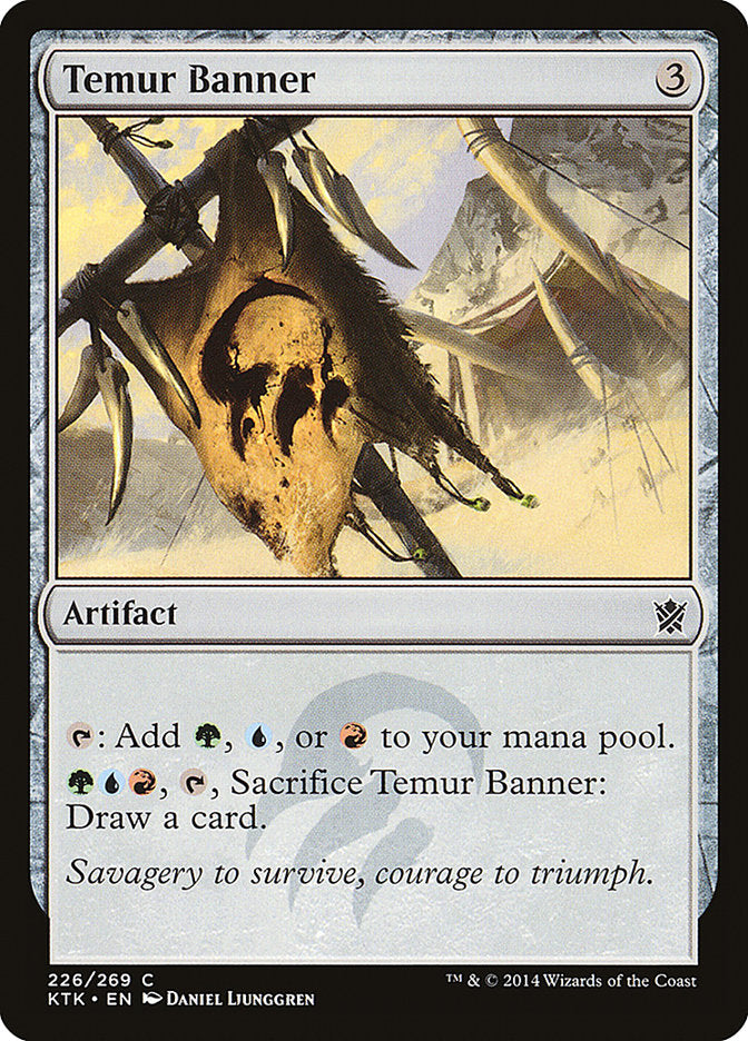 Temur Banner [Khans of Tarkir] | Boutique FDB TCG