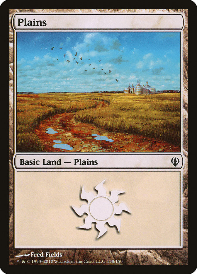 Plains (138) [Archenemy] | Boutique FDB TCG