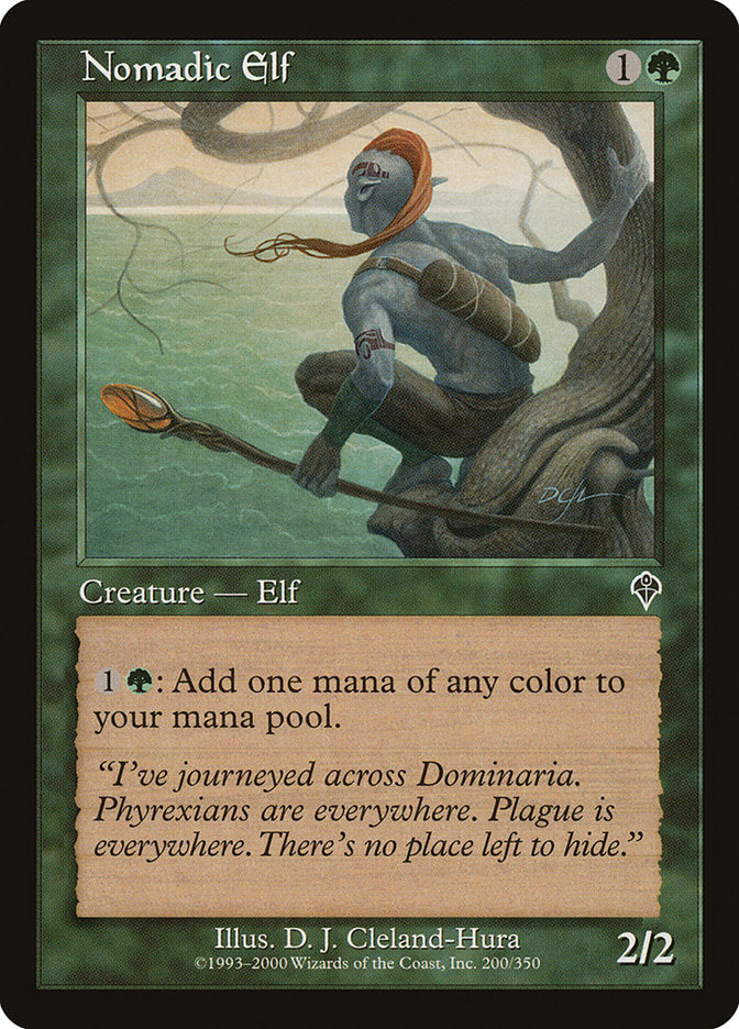 Nomadic Elf [Invasion] | Boutique FDB TCG