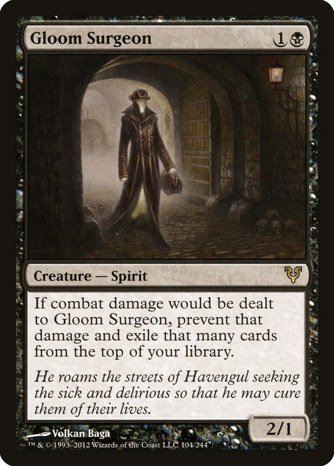 Gloom Surgeon [Avacyn Restored] | Boutique FDB TCG