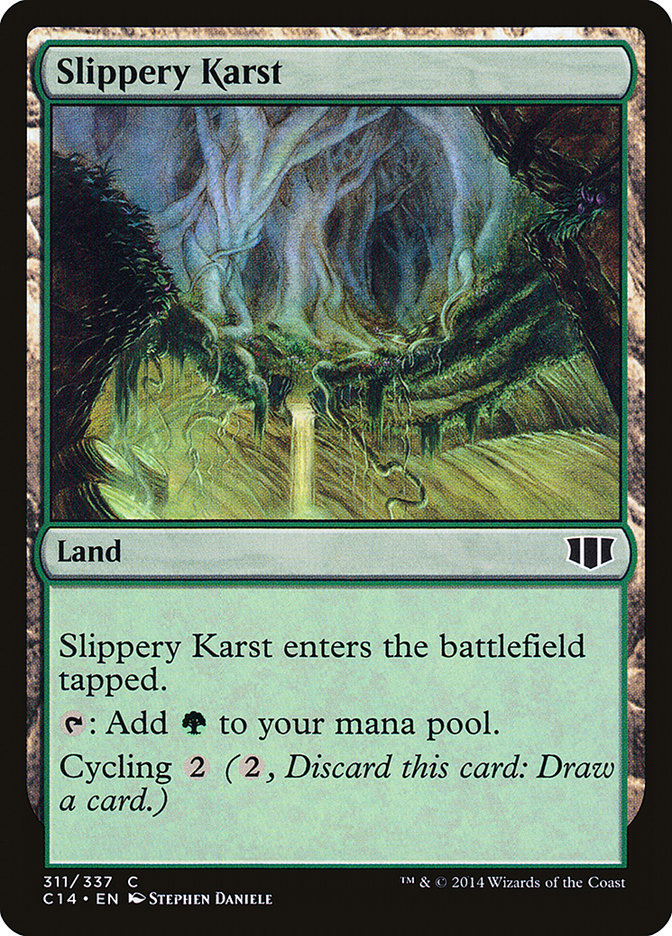 Slippery Karst [Commander 2014] | Boutique FDB TCG