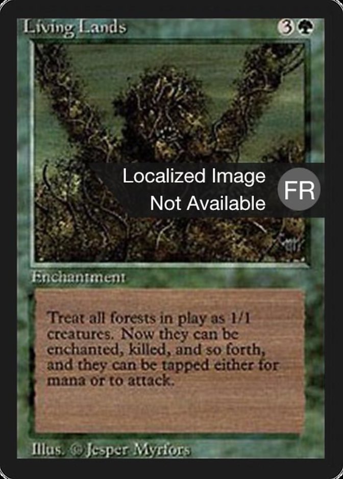 Living Lands [Foreign Black Border] | Boutique FDB TCG