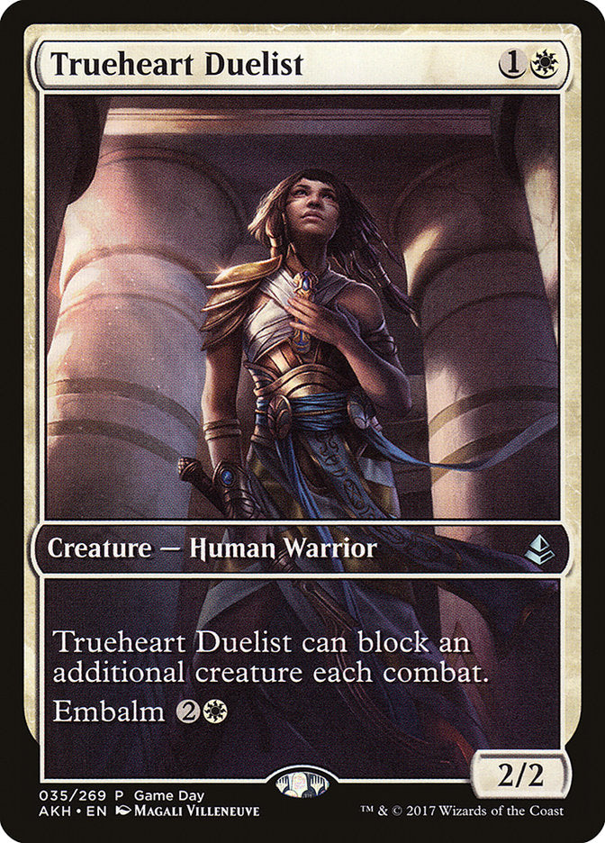 Trueheart Duelist (Game Day) [Amonkhet Promos] | Boutique FDB TCG