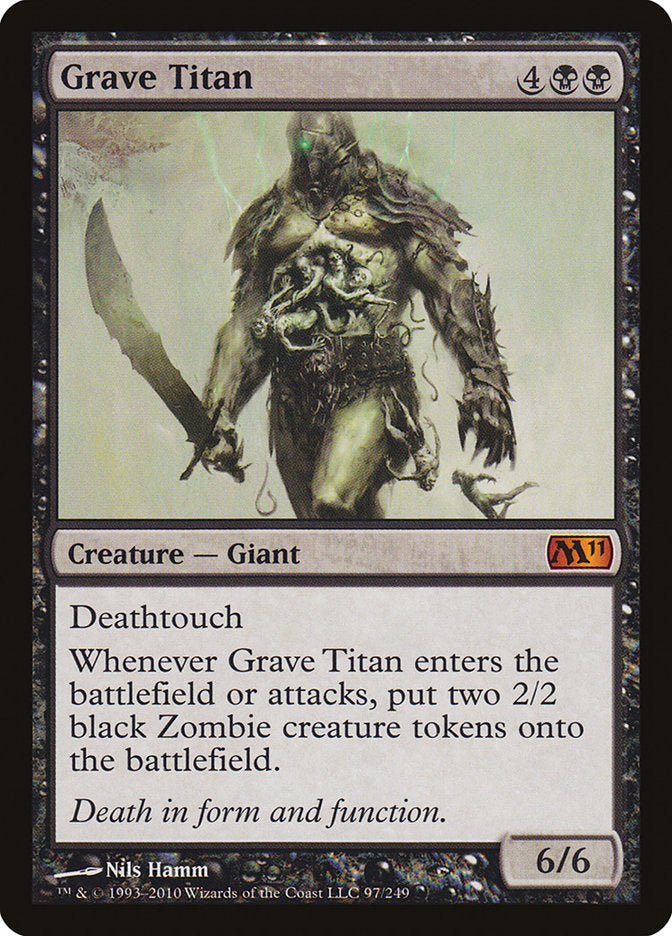 Grave Titan [Magic 2011] | Boutique FDB TCG