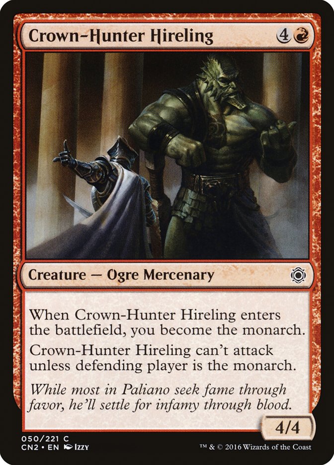 Crown-Hunter Hireling [Conspiracy: Take the Crown] | Boutique FDB TCG