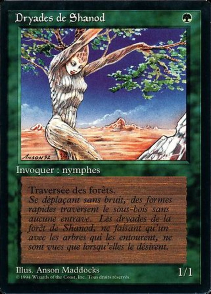 Shanodin Dryads [Foreign Black Border] | Boutique FDB TCG