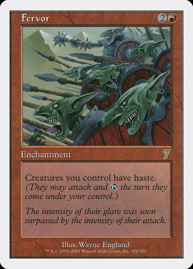 Fervor [Seventh Edition] | Boutique FDB TCG