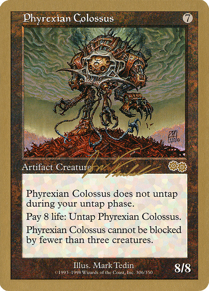 Phyrexian Colossus (Jon Finkel) [World Championship Decks 2000] | Boutique FDB TCG