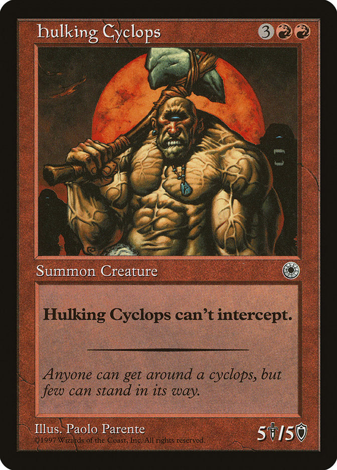 Hulking Cyclops [Portal] | Boutique FDB TCG