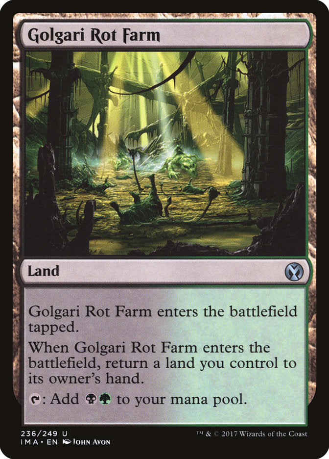 Golgari Rot Farm [Iconic Masters] | Boutique FDB TCG