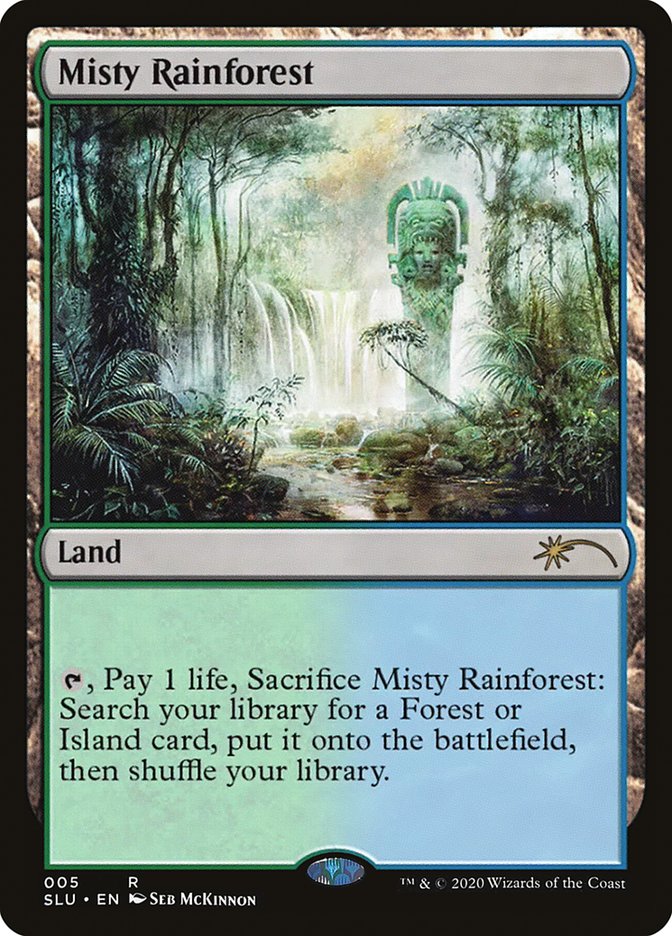 Misty Rainforest [Secret Lair: Ultimate Edition] | Boutique FDB TCG