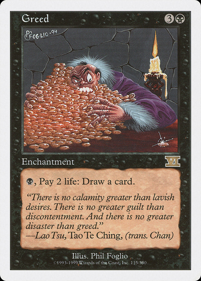 Greed [Classic Sixth Edition] | Boutique FDB TCG