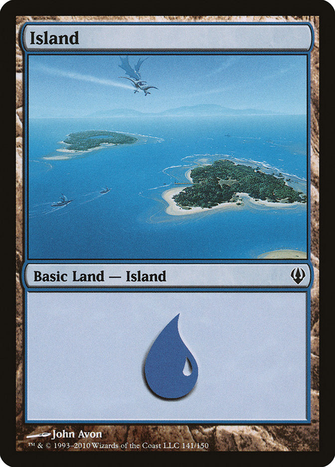 Island (141) [Archenemy] | Boutique FDB TCG