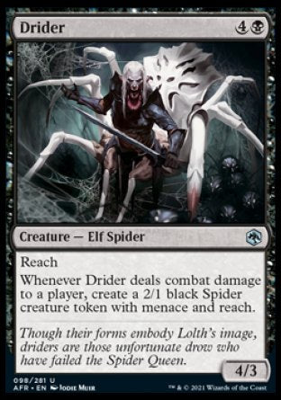 Drider [Dungeons & Dragons: Adventures in the Forgotten Realms] | Boutique FDB TCG
