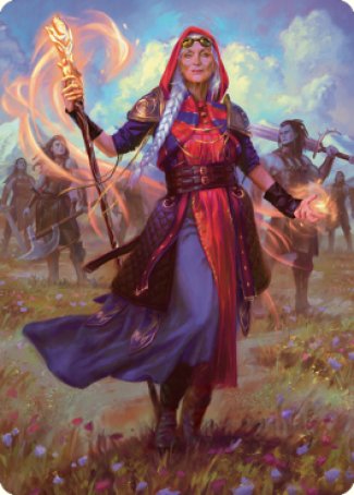 Jaya, Fiery Negotiator Art Card 1 [Dominaria United Art Series] | Boutique FDB TCG