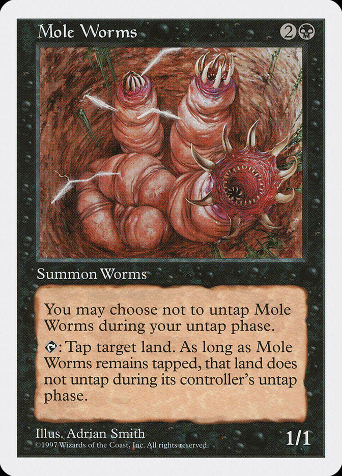 Mole Worms [Fifth Edition] | Boutique FDB TCG