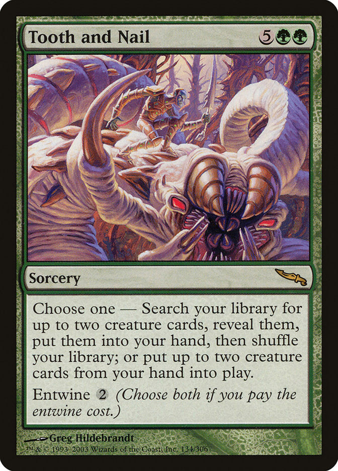 Tooth and Nail [Mirrodin] | Boutique FDB TCG